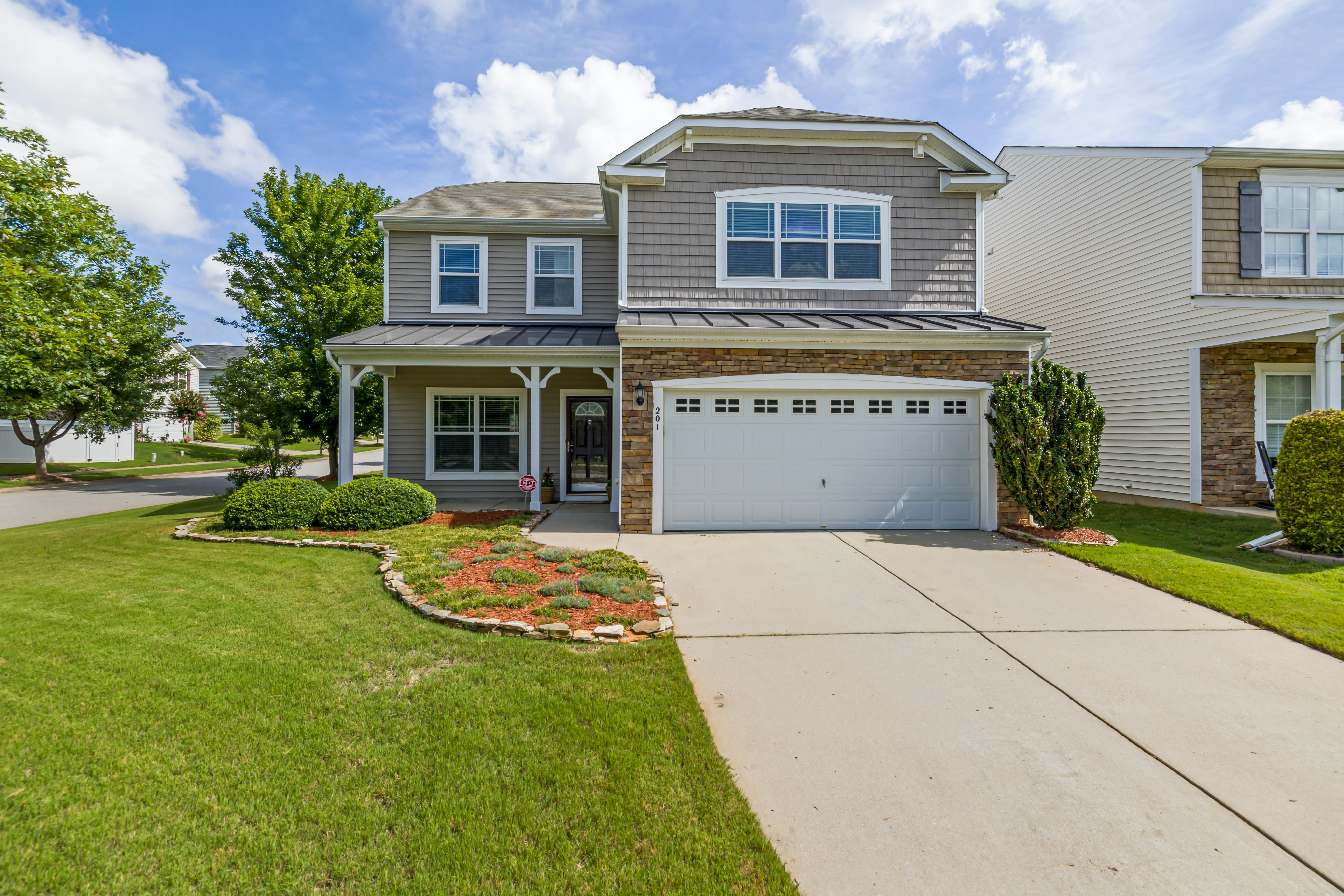 Two-story home garage door service